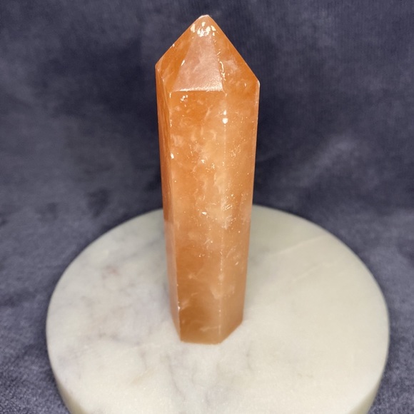 Strawberry Calcite Tower - Picture 2 of 4